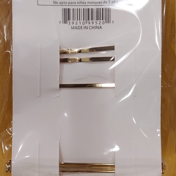 D'Bello Gold and Pearl Hair Clips - 3 piece set - Picture 2 of 5